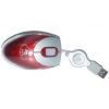 A4Tech Retractable Mini Optical Notebook Mouse <BW-18K-Ruby(1)> (RTL) 3but+Roll  USB уменьшенная