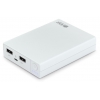 Внешний аккумулятор HIPER Power Bank <RP10000 White> (2xUSB 2.1A,  10000mAh, Li-Ion)