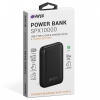 SPX10000 BLACK Мобильный аккумулятор Hiper SPX10000 Li-Pol 10000mAh  3A+3A+2A  черный  2xUSB