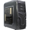 Miditower  Exegate <EVO-8204N Black-Red light> Black-Red ATX 600W  (24+4+6/8пин) <EX277154RUS>