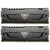 Память PATRIOT Viper Steel Gaming DDR4 Общий объём памяти 16Гб Module capacity 8Гб Количество 2 4400 МГц Множитель частоты шины 19 1.35 В PVS416G440C9K
