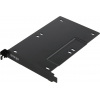 Akasa <AK-HDA-10BK> Крепление для SSD/HDD 2x2.5"  в отсек PCI/PCI-Ex1/4/8/16