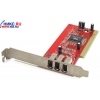 Controller (OEM) PCI, IEEE 1394, 3 port-ext