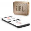 Колонка JBL GO 2 <Champagne> (3.1W,  Bluetooth,  Li-Ion)  <JBLGO2CHAMPAGNE>