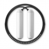 SR_WH_S Умная скакалка Smart Rope. Размер S, 243 см. (на рост 152 - 163  см). Цвет белый.