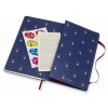 Блокнот Moleskine Limited Edition ROLLING STONES LERSQP060FK Large 130х210мм 240стр.  линейка Велюр