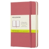Блокнот Moleskine CLASSIC QP012D11 Pocket 90x140мм 192стр. нелинованный  твердая обложка розовый