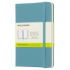 Блокнот Moleskine CLASSIC QP012B35 Pocket 90x140мм 192стр. нелинованный твердая  обложка голубой