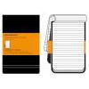 Блокнот Moleskine REPORTER QP516 Large 130х210мм 240стр. линейка  твердая  обложка  черный