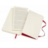 Блокнот Moleskine CLASSIC SOFT QP614F2 Pocket 90x140мм 192стр. пунктир мягкая  обложка красный