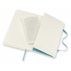 Блокнот Moleskine CLASSIC SOFT QP613B35 Pocket 90x140мм 192стр. нелинованный мягкая  обложка голубой