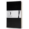 Блокнот Moleskine VOLANT QP721BK Large 130х210мм 96стр. линейка мягкая обложка  черный (2шт)