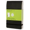 Блокнот Moleskine REPORTER SOFT QP813 Pocket 90x140мм 192стр. нелинованный  мягкая обложка черный