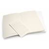 Блокнот Moleskine VOLANT QP723WH Large 130х210мм 96стр. нелинованный мягкая обложка  белый (2шт)