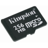 Kingston microSecureDigital (microSD) Memory Card 256Mb + microSD Adapter