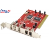 Controller (OEM) PCI, USB 2.0, 3 port-ext / IEEE 1394, 2 port-ext