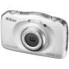 VQA010K001 Фотоаппарат Nikon CoolPix W100 белый 13.2Mpix Zoom3x 2.7" 1080p 22Mb SDXC/SD/SDHC CMOS  1x3.1 5minF HDMI/