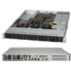Server Case SuperMicro <CSE-116TQ-R706WB>Black 10xHotSwap SAS/SATA, WIO 750W HS  1U RM