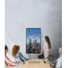 Панель SAMSUNG Flip Chart WM55H , белый размер экрана: 55", cенсорный экран, матрица E-LED BLU  с разрешен