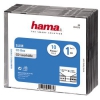 Hama <51275> Коробка для CD/DVD Slim на 1 диск,  уп.  10  шт