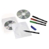 Hama <51174> Конверты для CD/DVD на 1 диск, белые, бумажные с прозрачным окошком,  уп.  100  шт