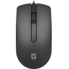 Мышка USB OPTICAL OFFICE MB-210 BLACK 52210 DEFENDER