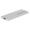 TS120GESD240C 120GB Transcend ESD240C, USB3.1 Gen 2, Type-C, метал, серебро, [R/W  -  520/460  MB/s]