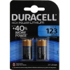 Duracell CR123A-2 3V,Lithium  <уп.  2  шт>