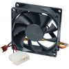 Glacial Tech <GT8025EBDL-1(Black)> for m/tower (SMART, 80x80x25mm, 19 дБ, 1700 об/мин)