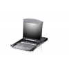Коммутатор CAT5 KVM/LCD IP 17" 16PT KL1516AIM-AXA-RG ATEN LCD КВМ ATEN {KL1516AiM-AXA-RG} 1 local user PS2/USB/VGA конс.LCD 17"+32 IP user=>16 cpu/порт/port (PS2/USB/Sun+VGA)/RS232, без модулей, 1600x1200 60Hz(40м), 1U 19", исп.спец.модули и UTP, OSD, каскад 256, лат/рус.клав., (креп. DUAL RAIL)