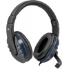 Гарнитура GAMING WARHEAD G-160 BLACK/BLUE 64118 DEFENDER