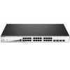 Коммутатор 24PORT 10/100/1000 POE DGS-1210-28P/ME/B1A D-LINK