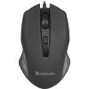 Мышка USB OPTICAL DATUM MM-351 BLACK 52351 DEFENDER