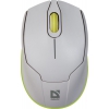 Мышка USB OPTICAL WRL GENESIS MB-865 WH/GREEN 52867 DEFENDER