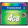 Transcend <TS4GCF120> CompactFlash Card 4Gb 120x