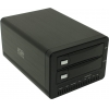 AgeStar <3U2B3A1-Black>(Внешний бокс для 2x3.5" SATA  HDD, USB3.0)