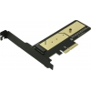 Akasa <AK-PCCM2P-02> Адаптер  M.2 -> PCI-Ex4