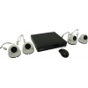 Orient <NVR+4D/5M POE> (4 IP-cam PoE, 1xSATA, LAN, 2xUSB2.0, VGA, HDMI + 4 cam  F=3.6, LED)