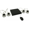 Orient <NVR+4D/2M POE> (4 IP-cam PoE, 1xSATA, LAN, 2xUSB2.0, VGA, HDMI + 4  cam F=3.6, LED)