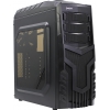 Miditower  Exegate <EVO-8203N Black-Blue Light> ATX 600W  (24+4+6/8пин) <EX277149RUS>