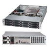 Server Case SuperMicro <CSE-826BAC4-R920LPB>Black 12xHotSwap SAS/SATA, Enhanced E-ATX 920W HS  2U RM