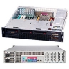 Server Case SuperMicro <CSE-825MTQ-R700LPB>Black 3xHotSwap SAS/SATA, Enhanced E-ATX 700W HS  2U RM