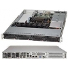 Server Case SuperMicro <CSE-815TQ-R706WB>Black 4xHotSwap SAS/SATA, Enhanced E-ATX 750W  HS  1U  RM