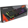 64677 Клавиатура Steelseries Apex M750- RU Layout механическая черный USB for  gamer LED