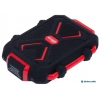 Внешний аккумулятор Ritmix<RPB-10407LT Black-Red> (USB 2.1A,  10400mAh, фонарь, Li-Ion)