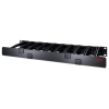 Арматура крепежная APC Horizontal Cable Manager, 1U x 6" Deep,  Single-Sided  with  Cover