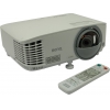 BenQ Projector MW826ST (DLP, 3400 люмен, 20000:1, 1280x800, D-Sub, HDMI, RCA, S-Video, USB, LAN, ПДУ,  2D/3D, MHL)