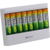 Зарядное уст-во GP <GPU811GS270AAHC-2CR8> PowerBank (NiMh,  AA/AAA)+AAx8шт аккум.