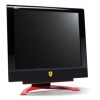 19"    MONITOR Acer Ferrari F-19 <Black> (LCD, 1280x1024, D-Sub, DVI, RCA, SCART, S-Video, Component, ПДУ)