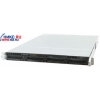 SuperMicro 1U AS-1010P-TB Black(Socket 940,ServerWorks HT1000,SVGA,CD,FDD,RAID,4xHotSwapSATA,Lan 2x1000,4DDR,400W)